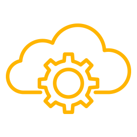 Cloud + <br /> Infrastructure Icon
